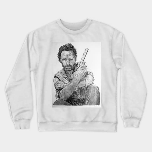 Rick Crewneck Sweatshirt by BryanWhipple